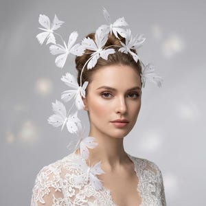 Butterfly Fascinator - Etsy display picture 1