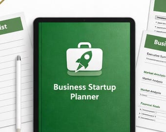 Toolkit voor opstarten van bedrijven | Planningssysteem voor kleine bedrijven | Bundel ondernemerssjablonen