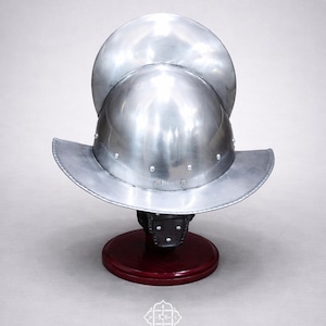 Rodrigo Morion Steel Helmet – Medieval Conquistador Armor | Gift for Collectors image 7