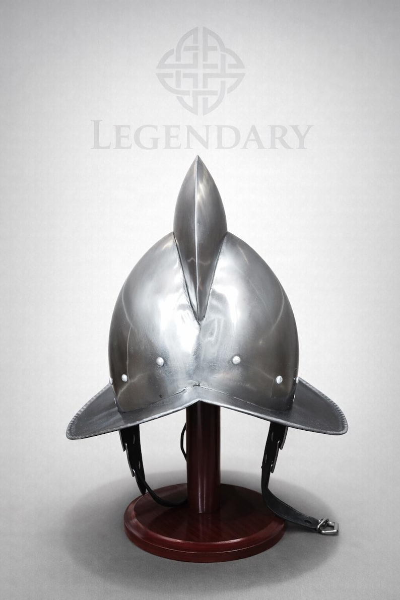 Rodrigo Morion Steel Helmet – Medieval Conquistador Armor | Gift for Collectors image 5