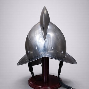 Rodrigo Morion Steel Helmet – Medieval Conquistador Armor | Gift for Collectors image 4
