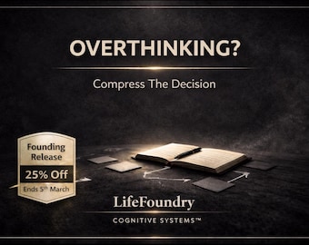 Decision Clarity Worksheet | Stop Overthinking Decisions | Reduce Decision Fatigue | Executive Function Tool | Printable PDF Download