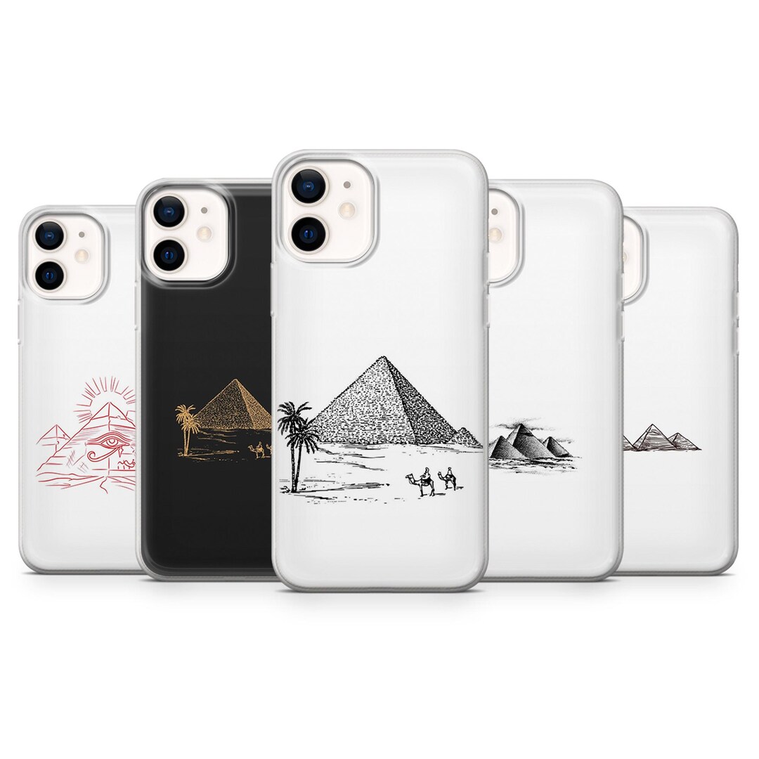Gyza Phone Case Pyramid Egypt Tomb Cover for iPhone 17, 16pro, 15, 14 ...