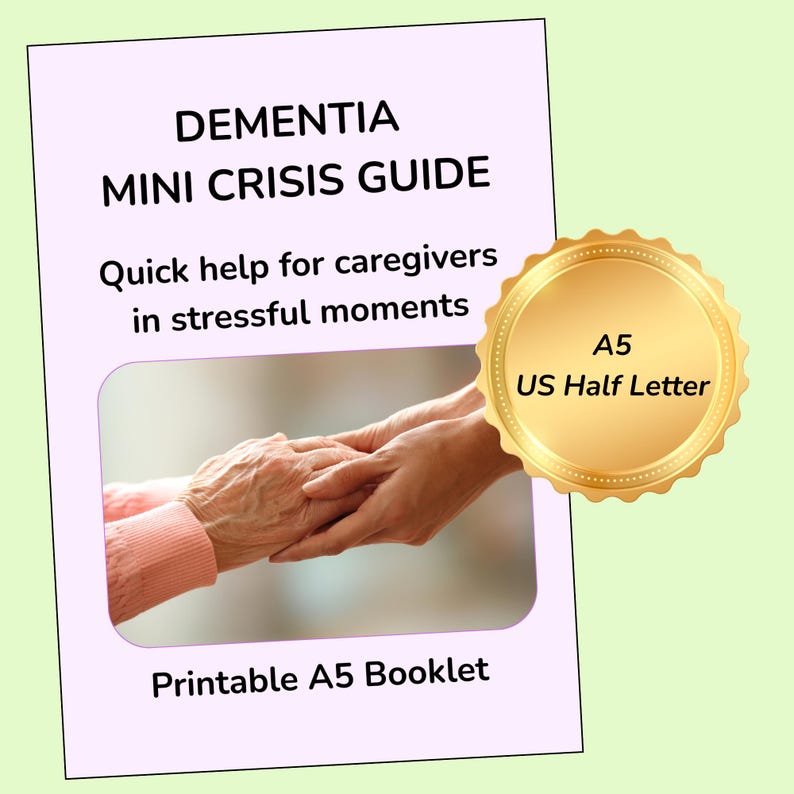 Dementia Crisis Guide | Caregiver Communication Scripts (PDF Download ...