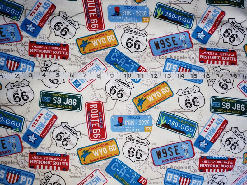 Extra Large Receiving/swaddle Blanket Travel License Plates Etsy