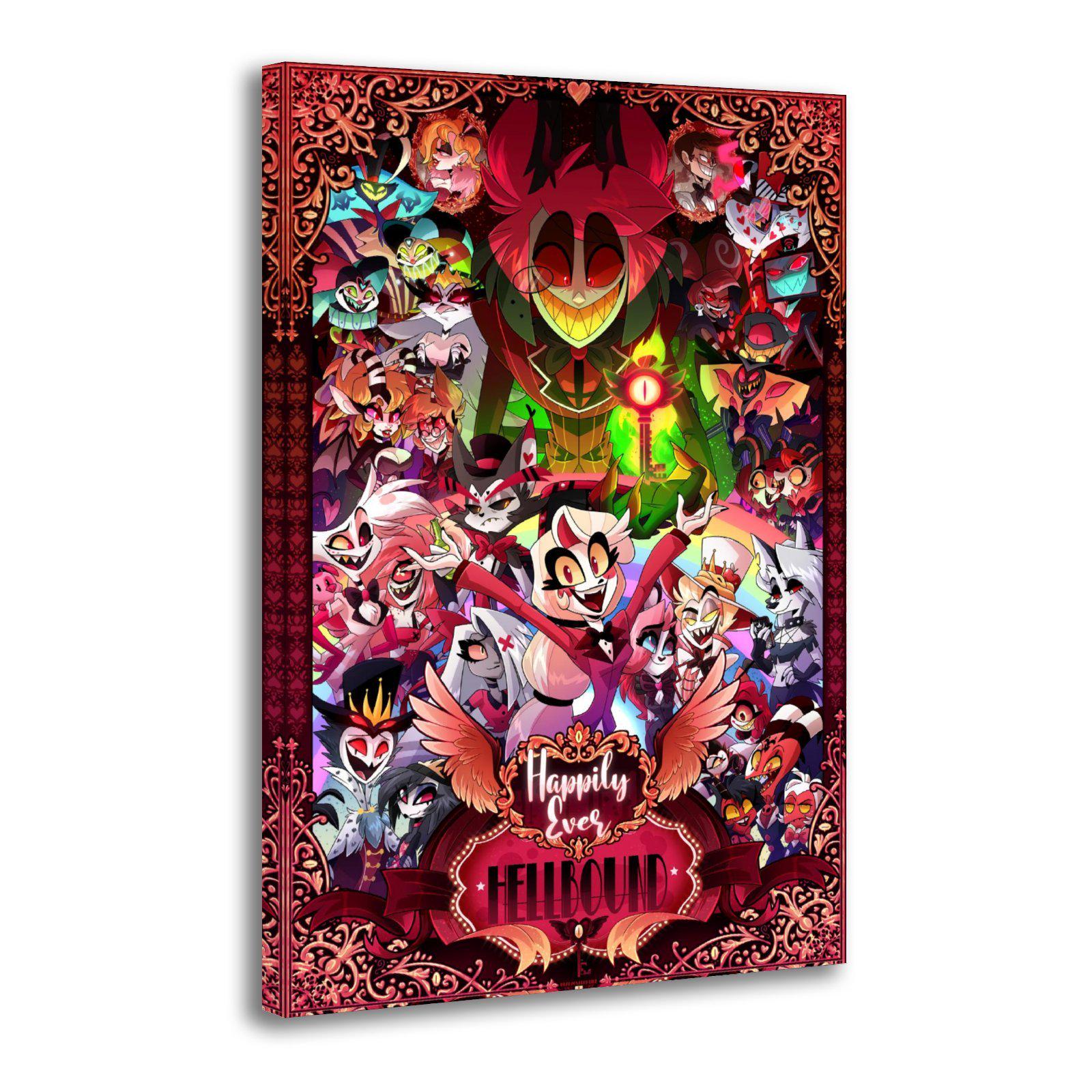 Alastor hazbin hotel poster - Etsy 日本