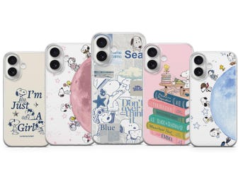 Snoopy Phone Case, Peanuts iPhone Samsung Galaxy