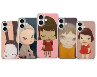 Yoshitomo Nara Phone Case – Art TPU Cover, Gift for iPhone Samsung Pixel