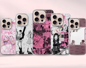 NANA Manga Phone Case, Y2K Shoujo Collage Design for iPhone Samsung Pixel