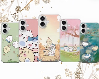 Chiikawa Phone Case – Character Cover for iPhone Samsung Pixel