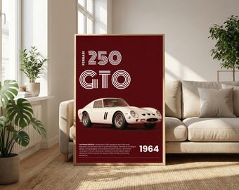 1960年代オリジナル ヴィンテージ フェラーリ 250 ピニンファリーナ