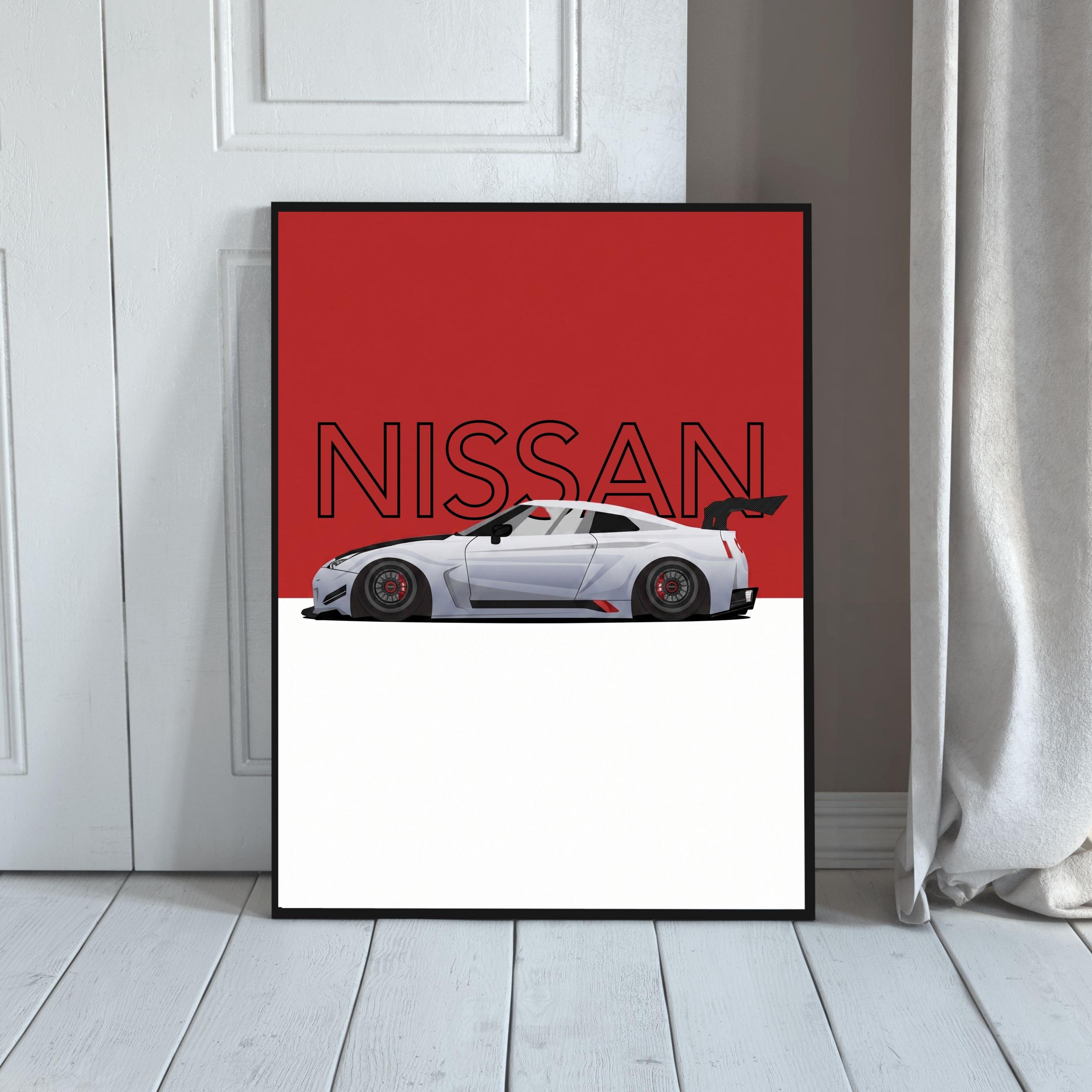 Nissan Gtr R35 Poster - Etsy