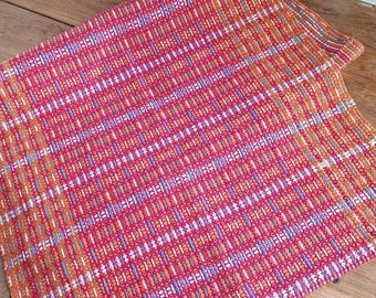 Handwoven table runner (2 place settings)