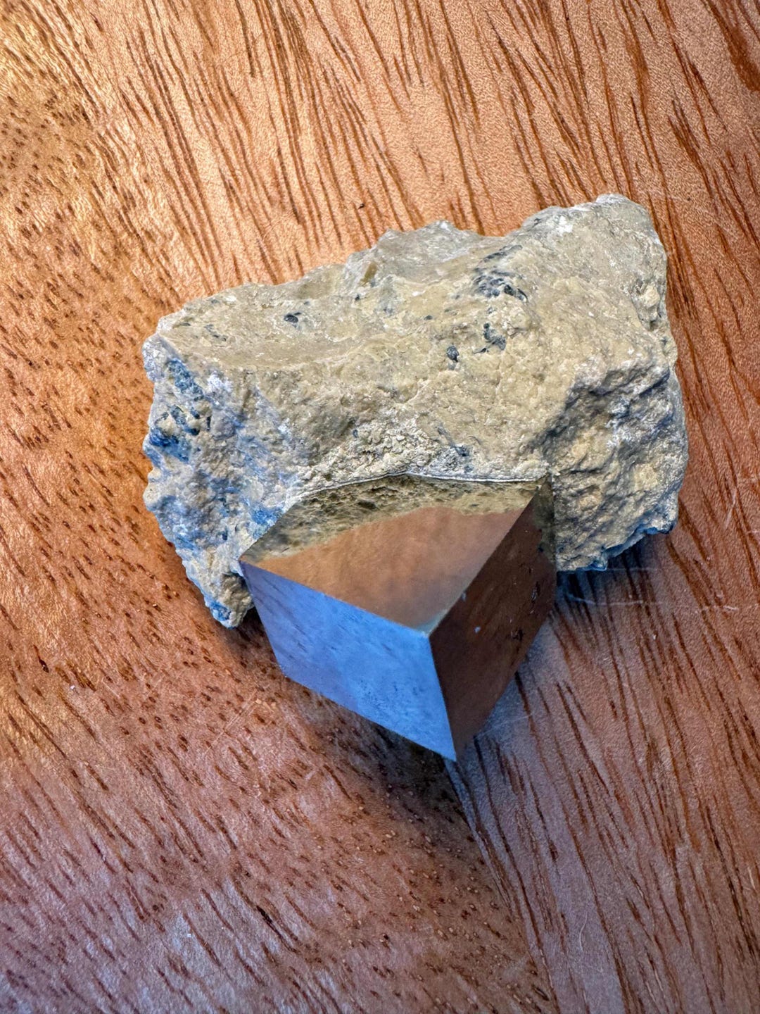Pyrites Solid Rock Pyrite Cubes in Host Rock – Natural Pyrite Crystal – Raw Stone With ...