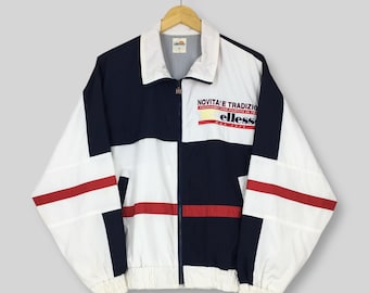 Pick!! Vintage 90's Ellesse Italy Lock on Anorak Halfzip Ski
