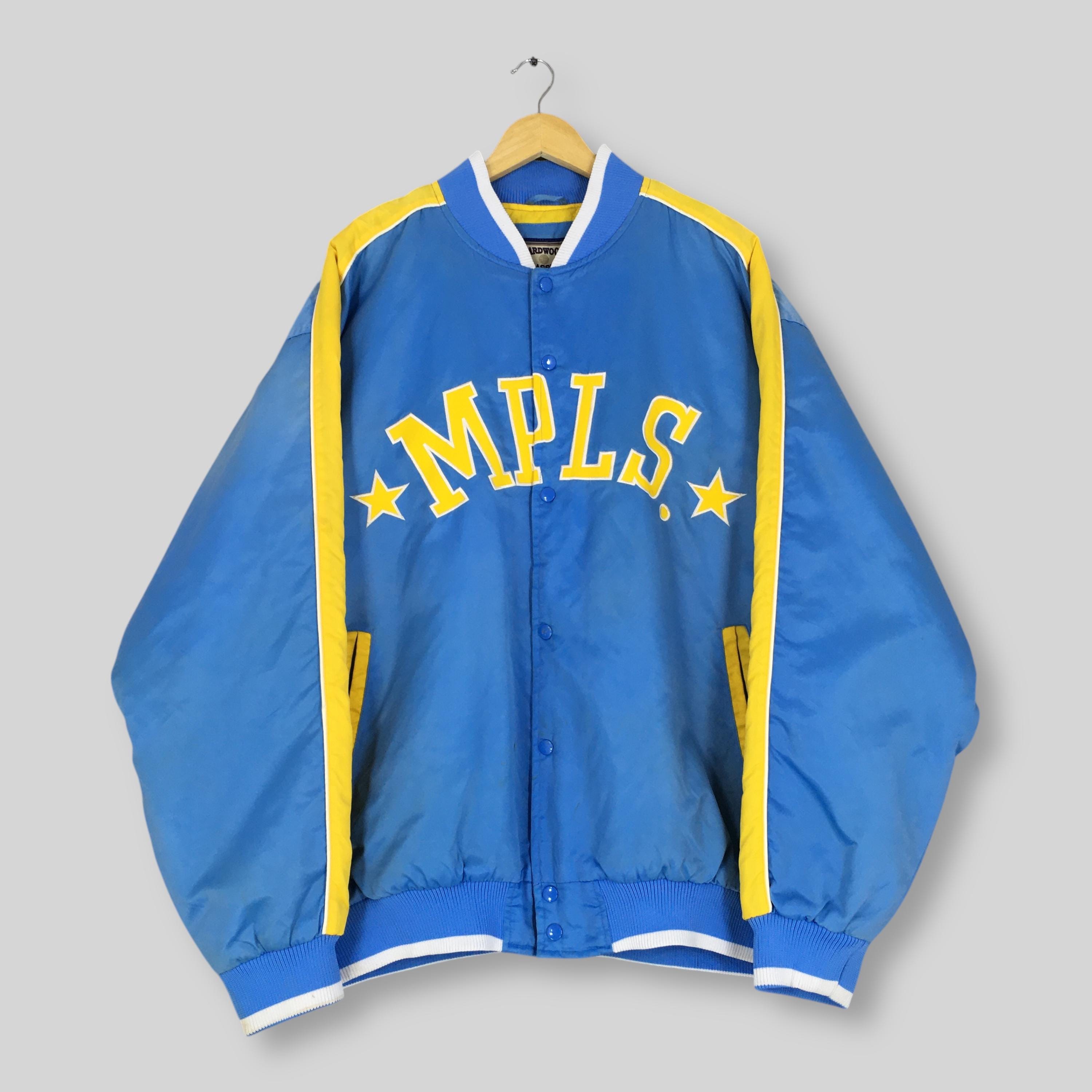 Vintage 90s Minneapolis Lakers NBA Varsity Jacket Xlarge Hardwood