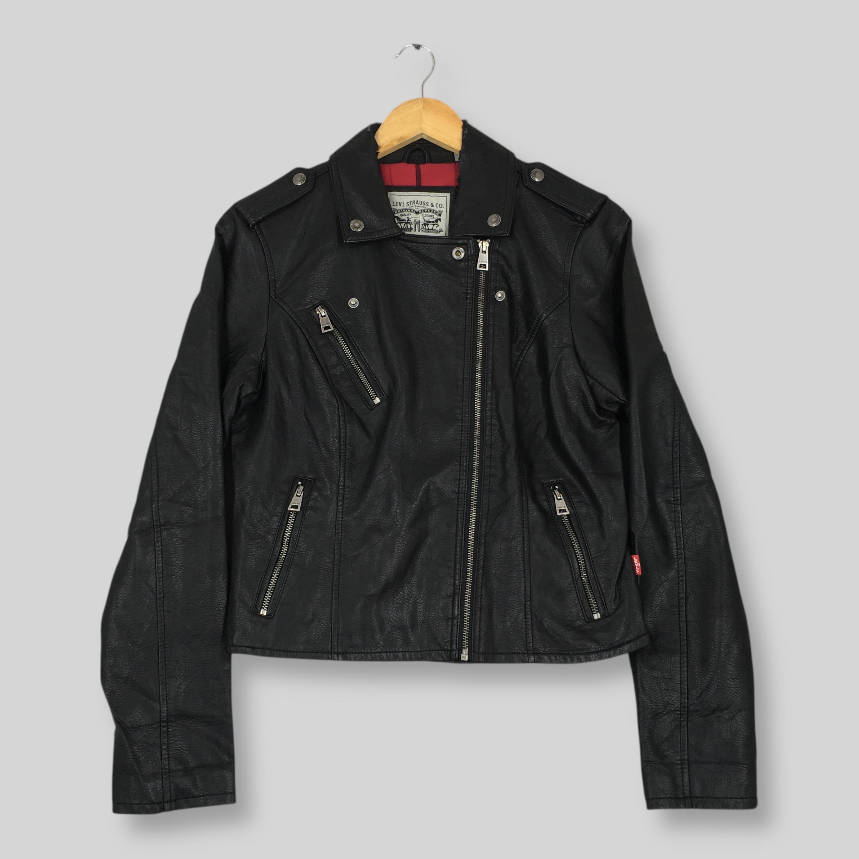 Levi Leather Trucker Jacket - Etsy