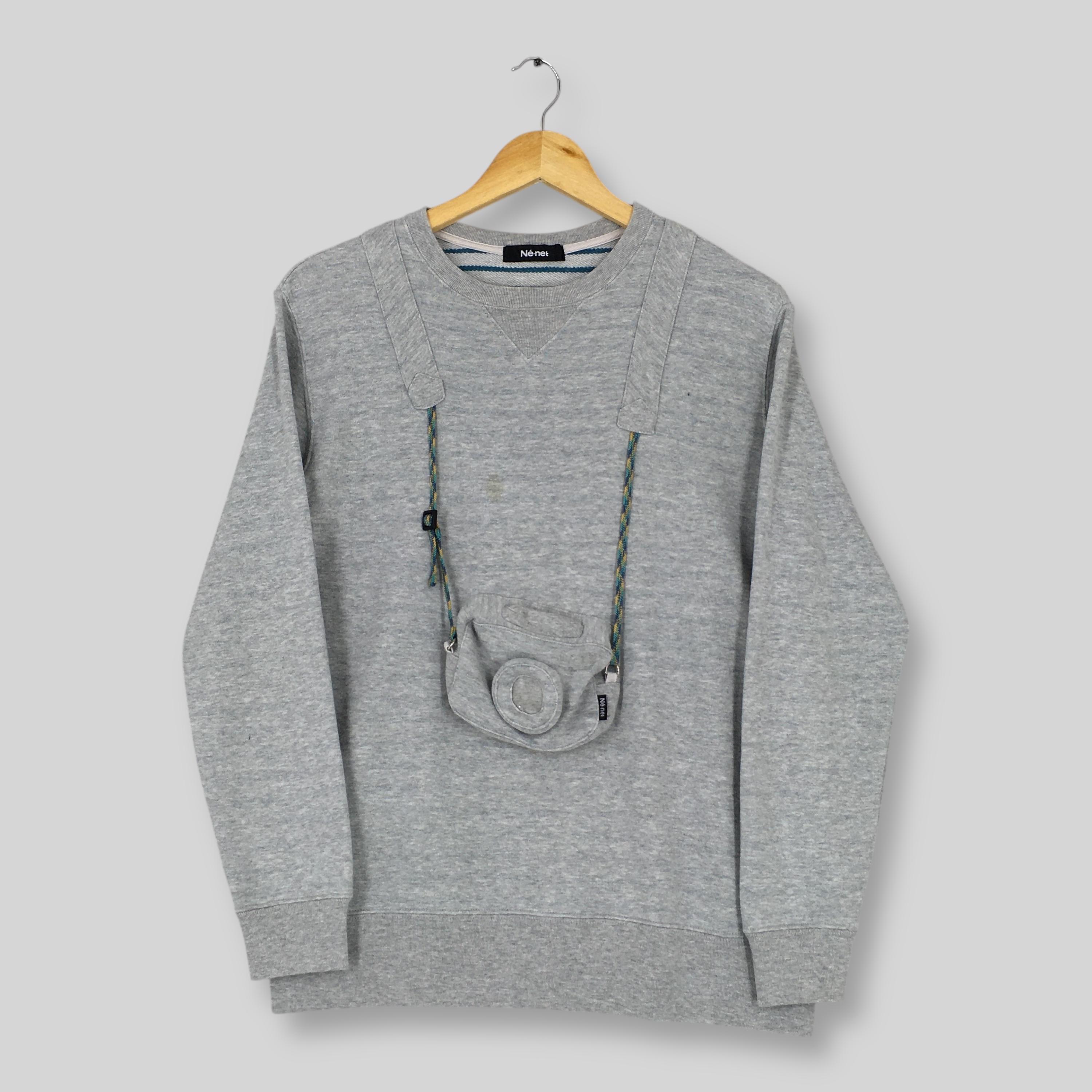Vintage Ne-net by Issey Miyake 3D Camera Sweatshirt Small Ne-net