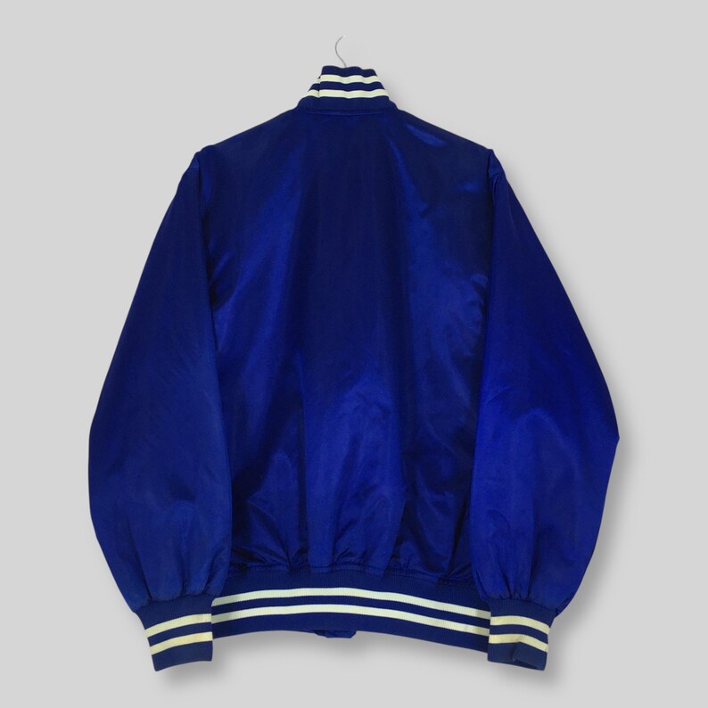 Giacca da stadio vintage dei Kansas City Royals MLB, taglia XL. Giacca ricamata dei Kansas City Royals. Giacca da baseball americana KC Royals, taglia XL. immagine 8