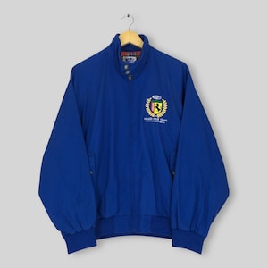 Vintage 90s Ferrari Magneti Marelli Racing Jacket Large Ferrari Formula 1 Racing Team Zipper Jacket Ferrari Grand Prix Harrington Jacket L