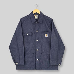 Vintage 80s Carhartt Chore Coat - Etsy