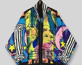 Vintage 90's Picasso Multicolor Large Jacket Picasso Pop Art