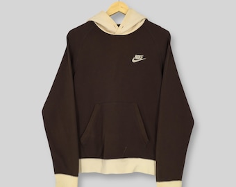 Vintage Y2k Nike Swoosh Hoodie Sweatshirt Medium Nike Swoosh Embroidered Logo Sweater Nike Run Your Own Race Jumper Nike Sports Pullover M