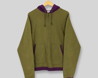 Vintage 90s Champion Zip-up Hoodie: Maroon Logo Pullover (L) - Etsy