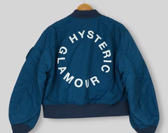 Vintage Hysteric Glamour Japan Bomber Jacket Medium Hysterics
