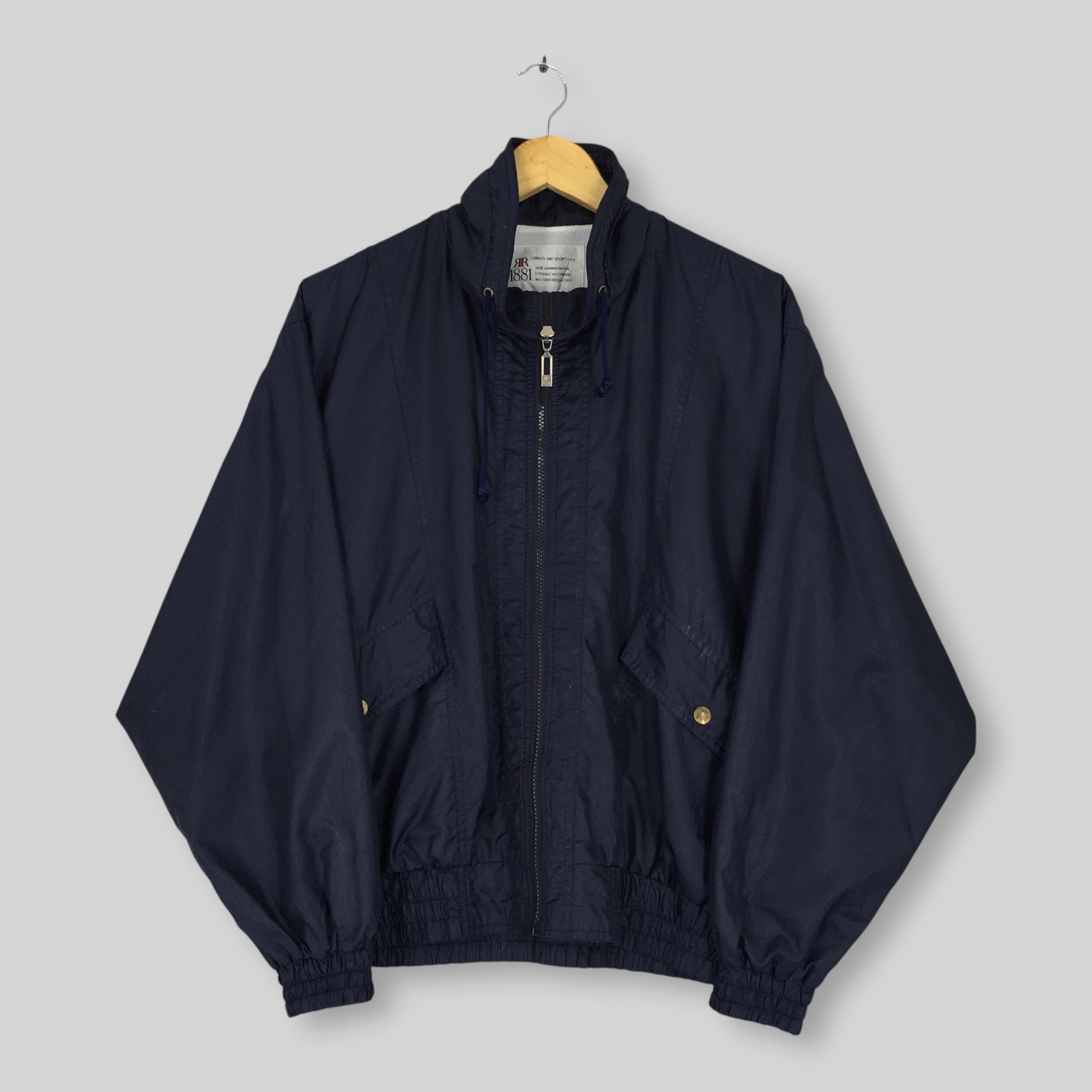 Vintage Cerruti 1881 Sport Windbreaker Jacket Large 1990s Cerruti