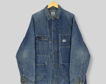 Vintage 90s Levi's Big E Denim Type 1 Trucker Jacket Medium Levi's