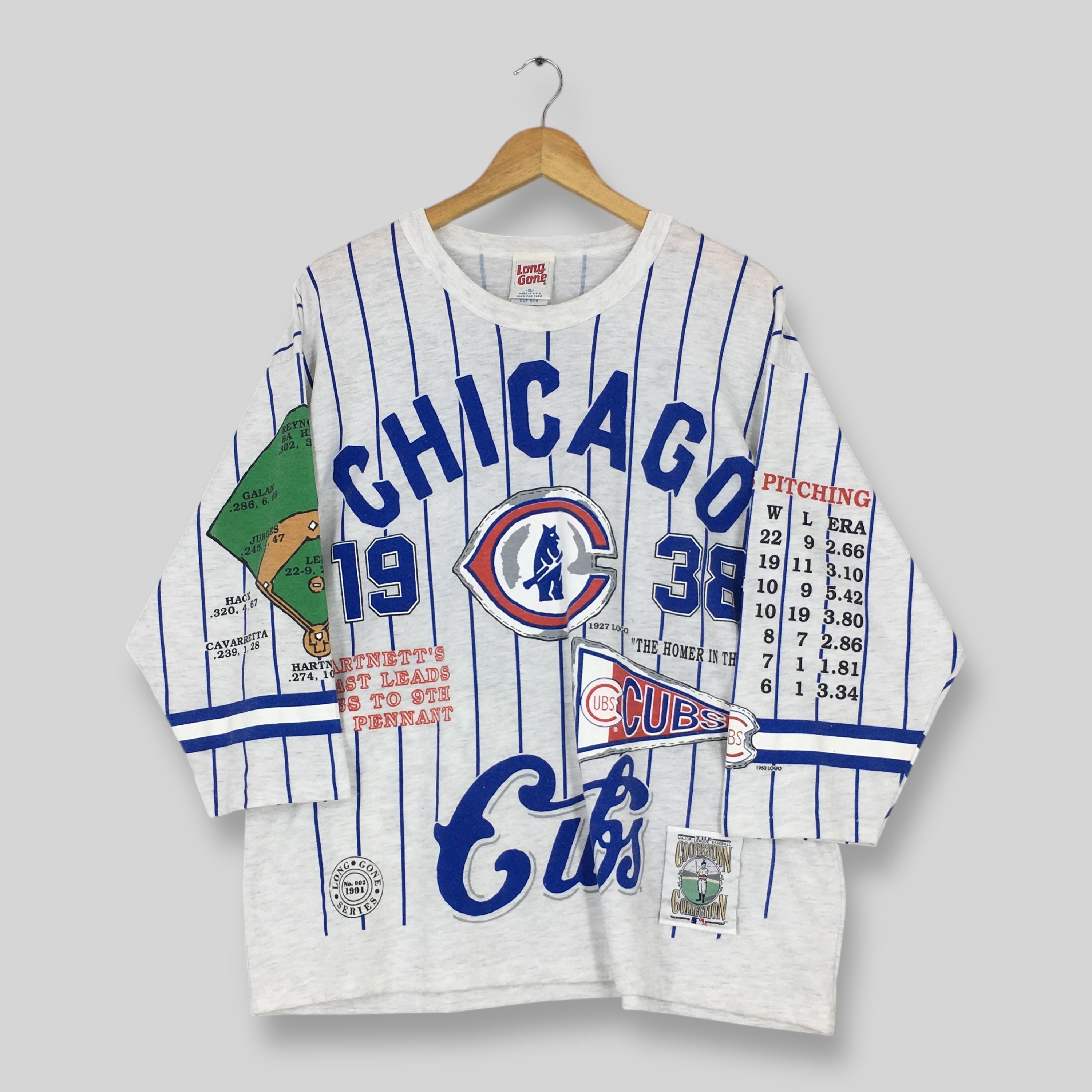 【vintage】シカゴカブス Ｔシャツ Long Gone RARE Vintage 90s Chicago Cubs MLB T Shirt Xlarge Long Gone Chicago
