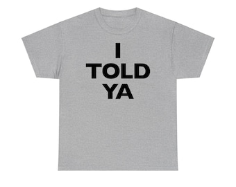 I Told Ya T Shirt Zendaya JFK Challengers Tee Movie Y2K