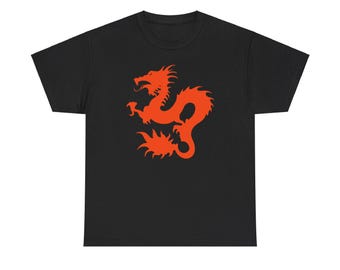 Dean Blunt Zushi Dragon Tee, Unisex Cotton T-Shirt