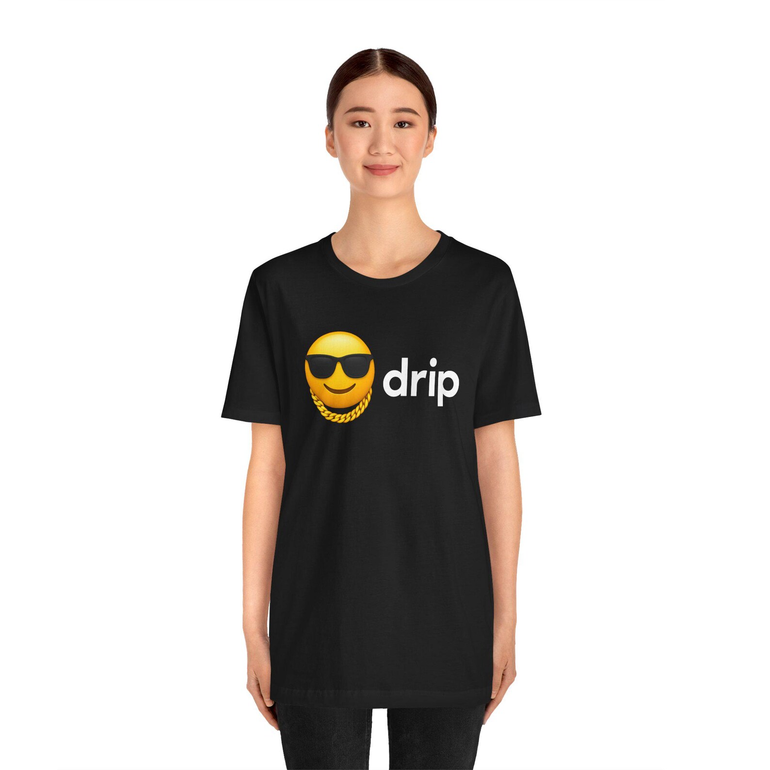 Emoji Threads Studio Drip Emoji Tee - Etsy