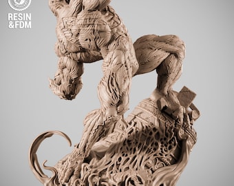 Escultura de Venom a escala 1/6 hecha por un fan
