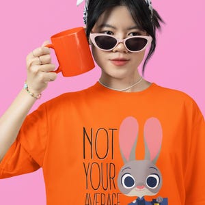 Camiseta de Zootopia de Disney, camiseta de Judy Hopps "Conejita normal y corriente", camiseta familiar de Disney, camiseta de Walt Disney World imagen 8