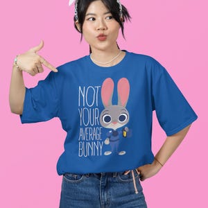 Camiseta de Zootopia de Disney, camiseta de Judy Hopps "Conejita normal y corriente", camiseta familiar de Disney, camiseta de Walt Disney World imagen 7