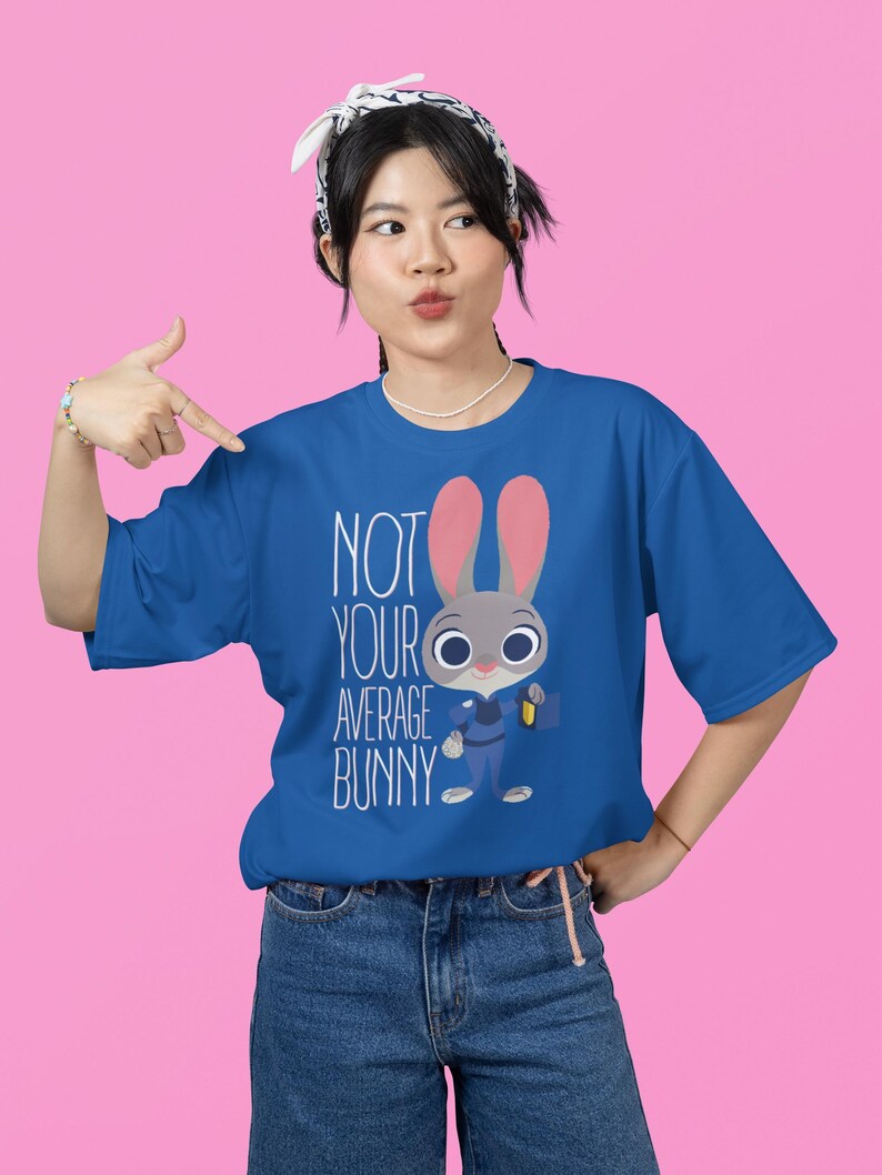 Camiseta de Zootopia de Disney, camiseta de Judy Hopps "Conejita normal y corriente", camiseta familiar de Disney, camiseta de Walt Disney World imagen 7