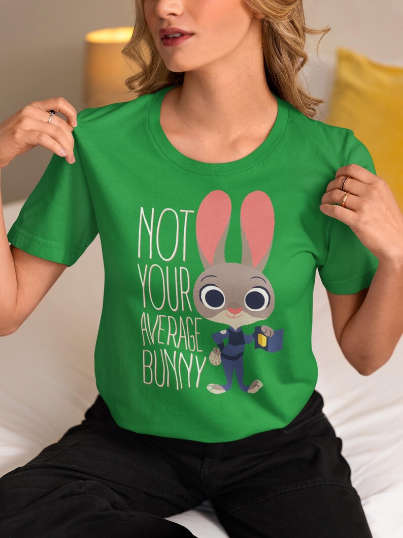 Camiseta de Zootopia de Disney, camiseta de Judy Hopps "Conejita normal y corriente", camiseta familiar de Disney, camiseta de Walt Disney World imagen 2
