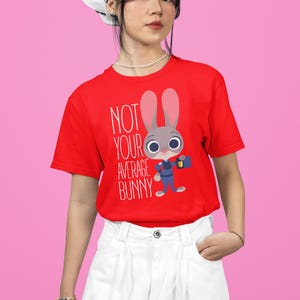 Camiseta de Zootopia de Disney, camiseta de Judy Hopps "Conejita normal y corriente", camiseta familiar de Disney, camiseta de Walt Disney World imagen 4