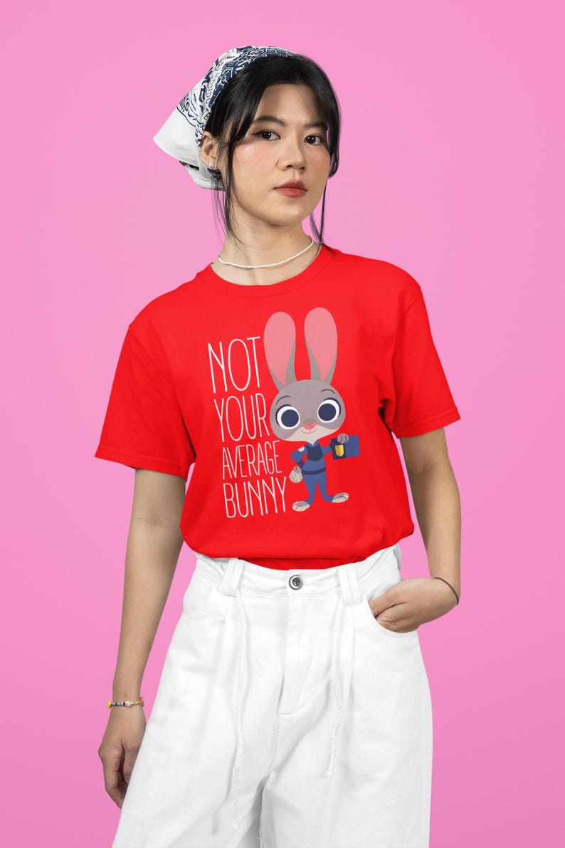 Camiseta de Zootopia de Disney, camiseta de Judy Hopps "Conejita normal y corriente", camiseta familiar de Disney, camiseta de Walt Disney World imagen 4