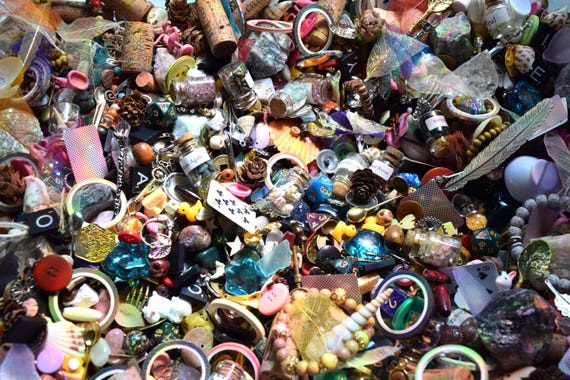 Crow Core Mystery Trinket Confetti Scoop Bags