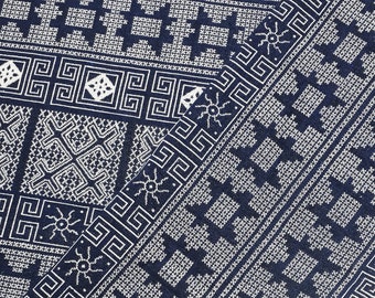 WFF256 Veradacraft Thai Woven Fabric Tribal Fabric Native Cotton Fabric Ethnic fabric Craft fabric Craft Supplies Woven Textile 12 yard