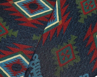 Tela de algodón tailandés gris Verada: textil étnico tribal, 1/2 yarda WFF375