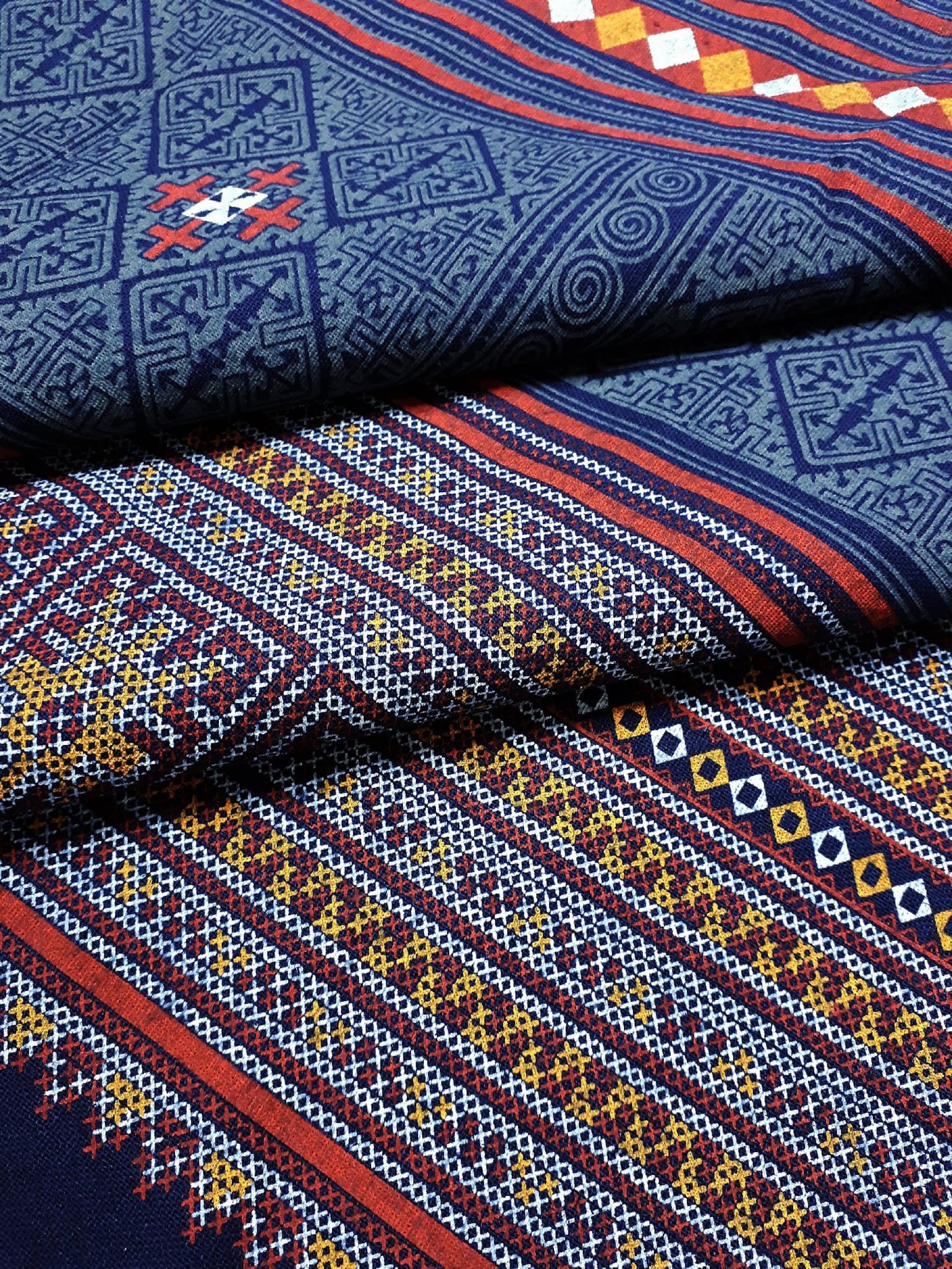 Veradacraft Thai Cotton Fabric Tribal Fabric Native Fabric Etsy