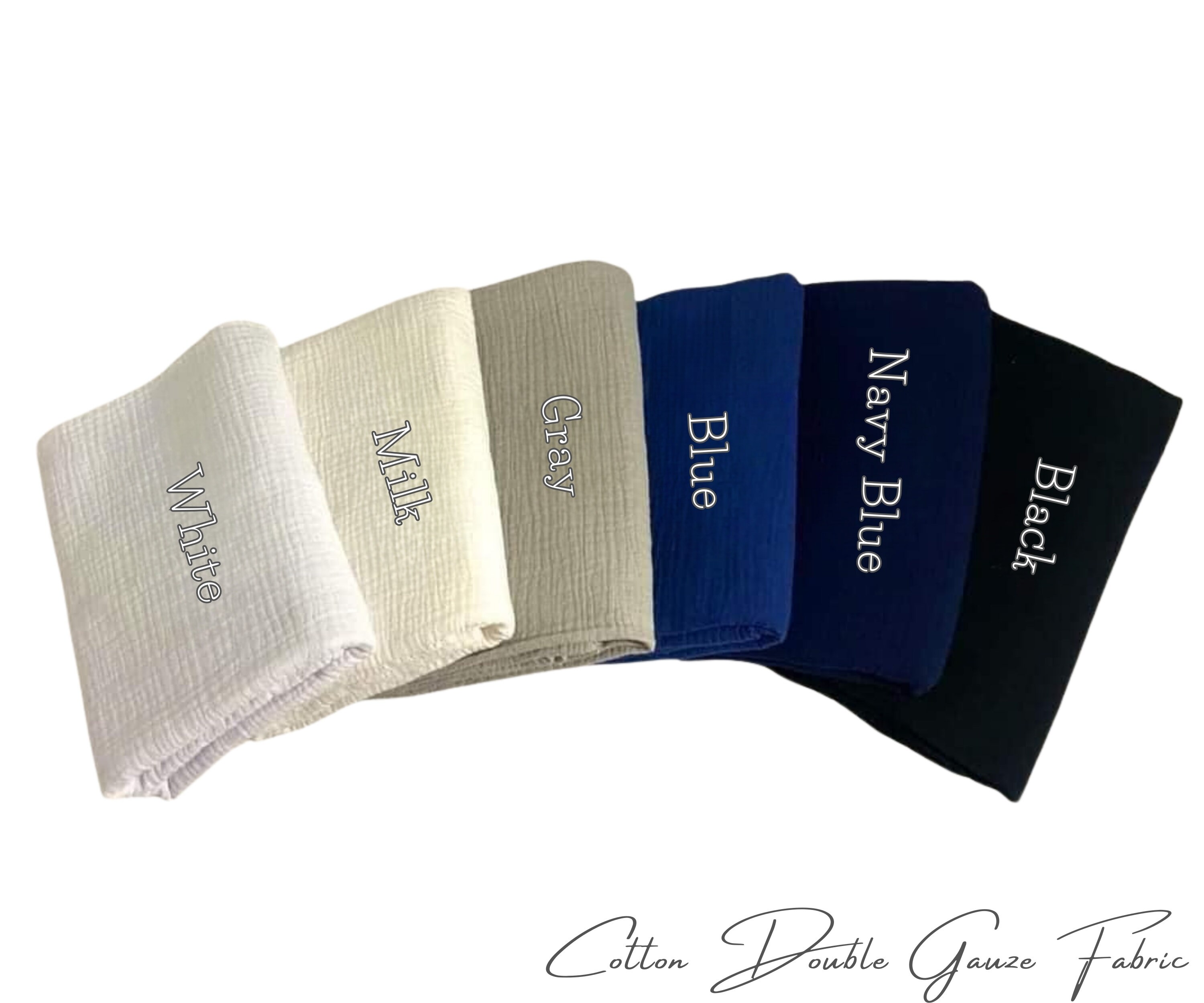 Verada-cotton Double Gauze Fabric: Solid Colors, Lightweight Salu ...