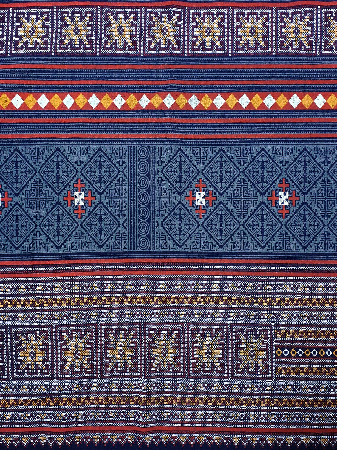 Thai Cotton Fabric Tribal Fabric Native Fabric Ethnic Fabric Etsy