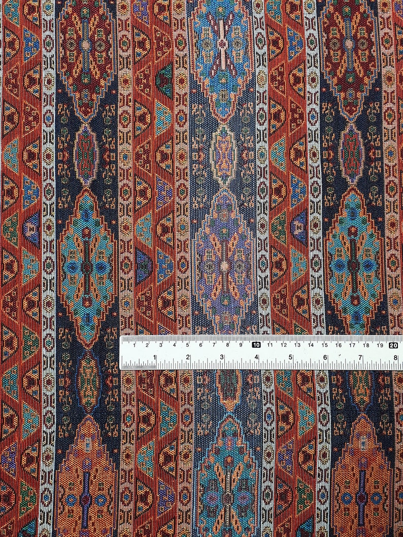 WFF256 Veradacraft Thai Woven Fabric Tribal Fabric Native Cotton Fabric Ethnic fabric Craft fabric Craft Supplies Woven Textile 12 yard