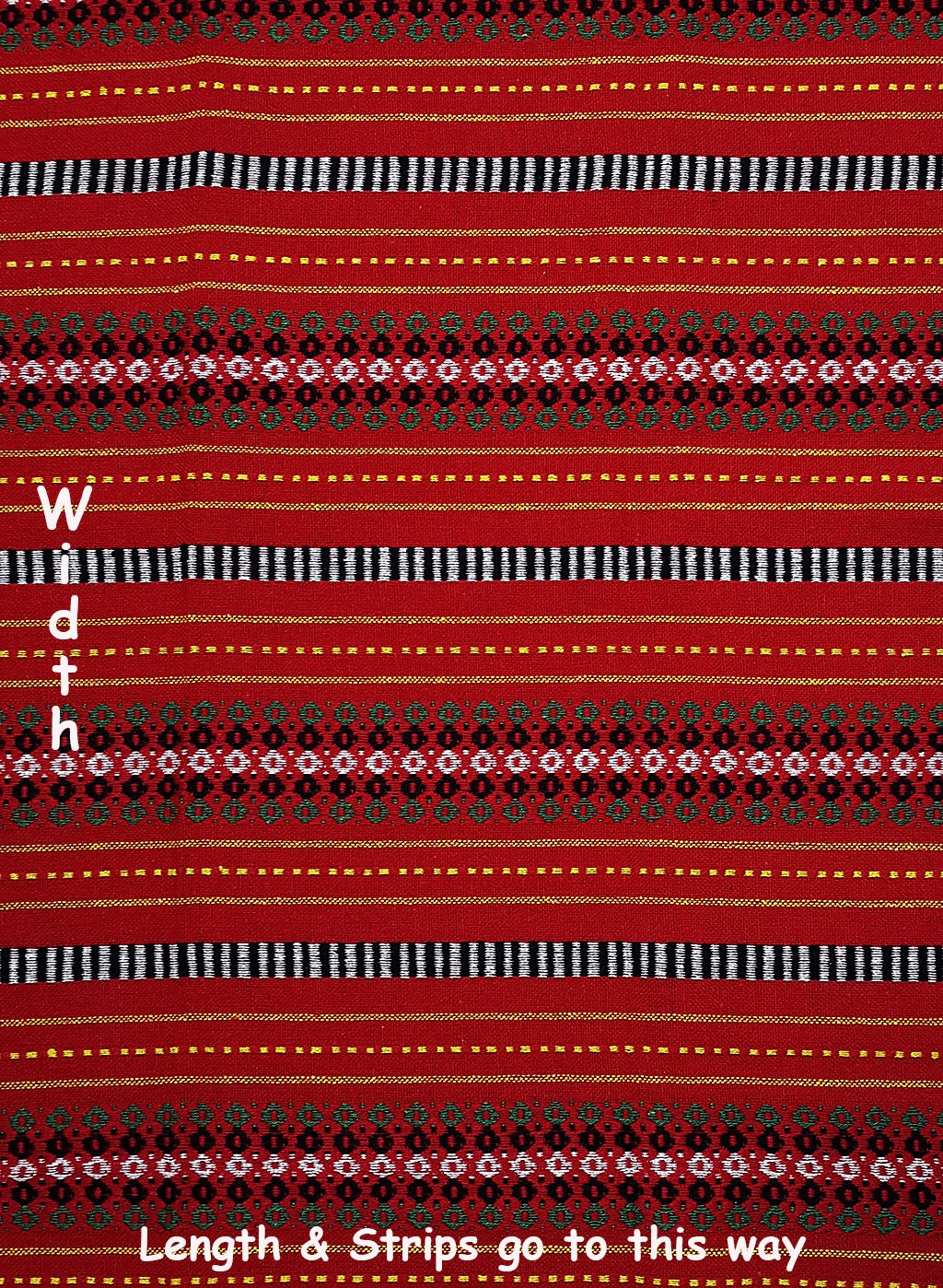 Woven Cotton Fabric Tribal Fabric Native Fabric Ethnic Fabric Etsy